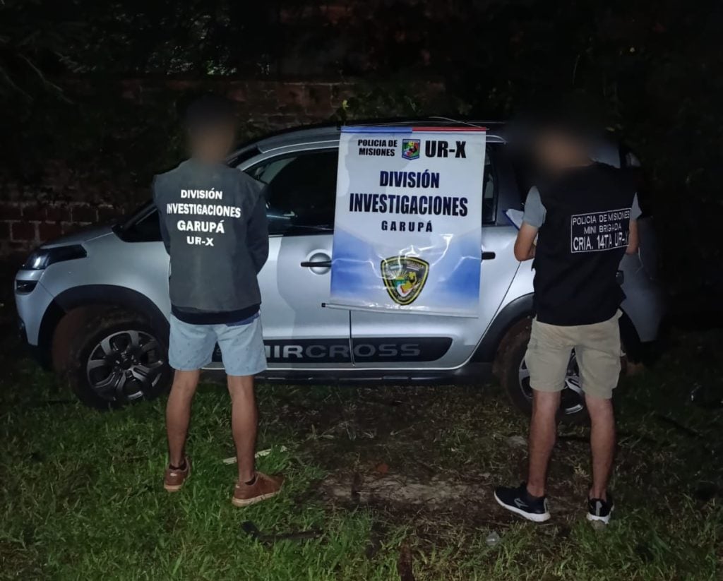 Hallaron el auto robado con engaño en Posadas