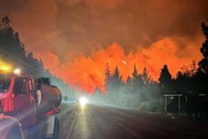 Incendios en Chubut