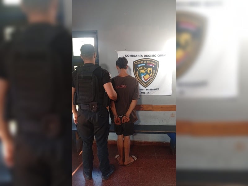 Intentó robar una distribuidora con un cuchillo