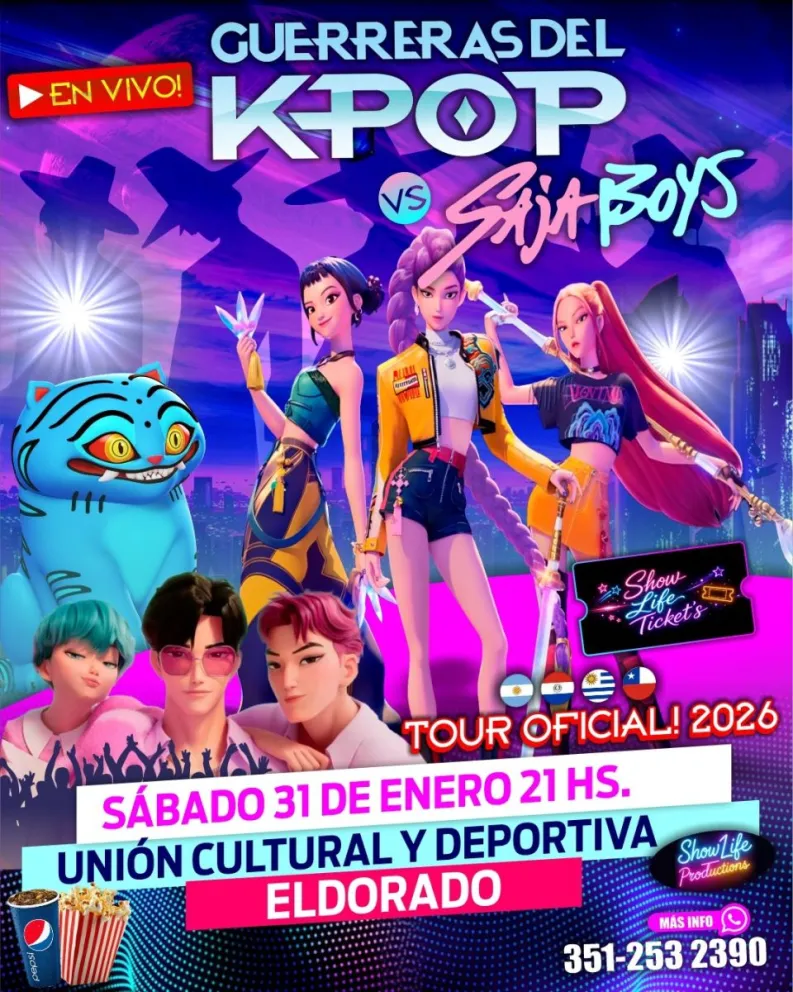 Las Guerreras K-POP vuelven a Eldorado