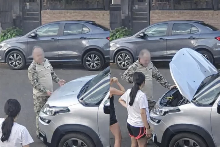 Se hizo pasar por militar y robó un auto
