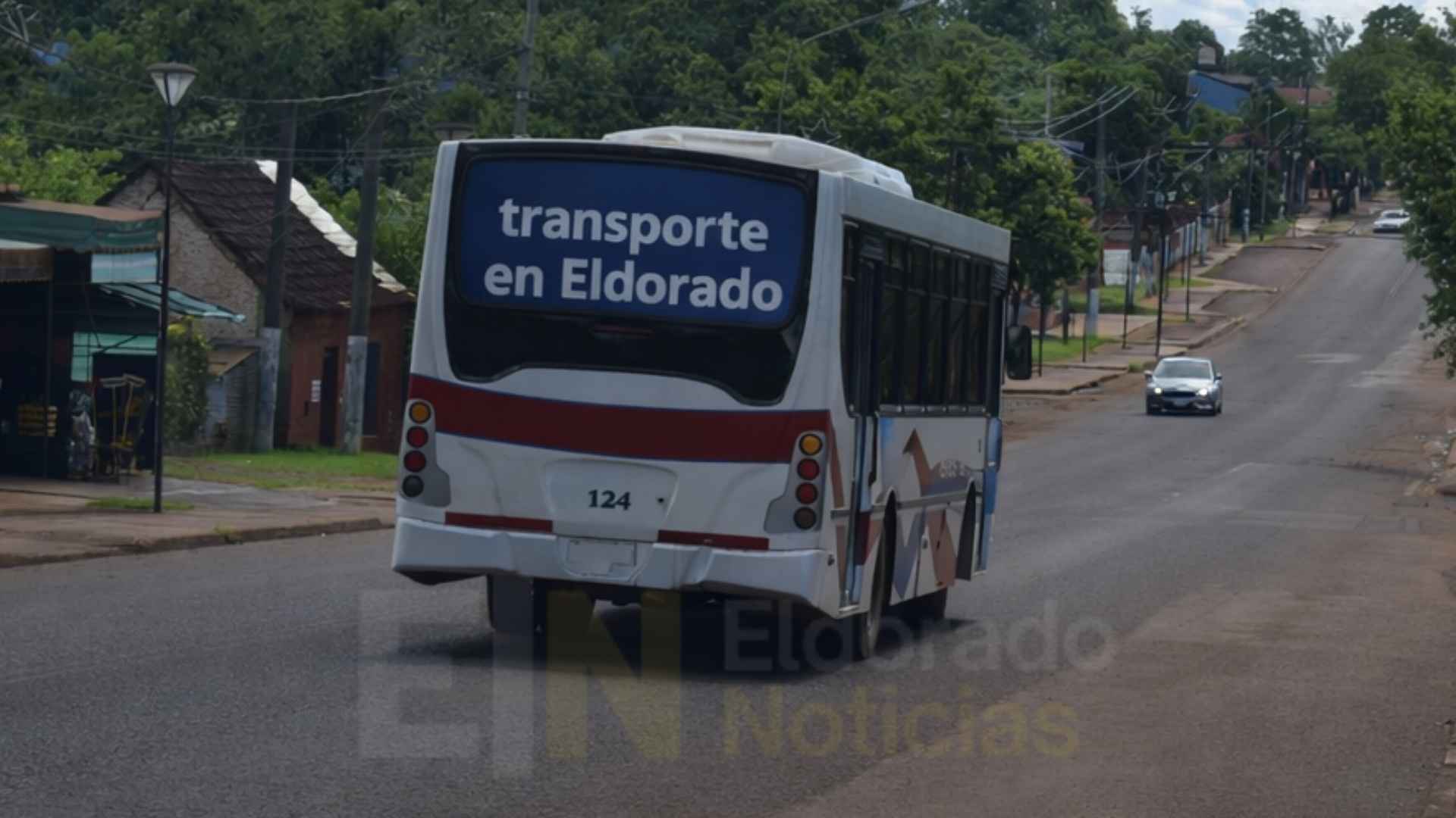 Eldorado garantiza la continuidad del transporte urbano