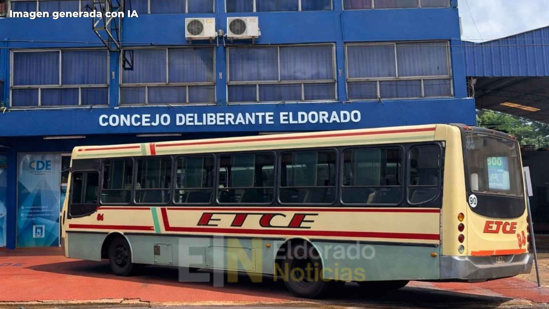 nuevo aumento del boleto urbano en Eldorado