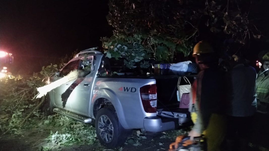 Colisión en cadena en Santiago de Liniers dejó una mujer lesionada