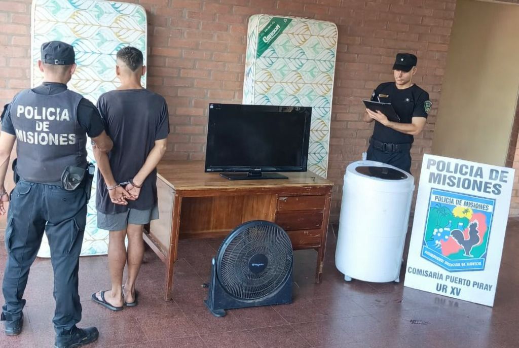 Detuvieron a un joven que había robado en Puerto Piray