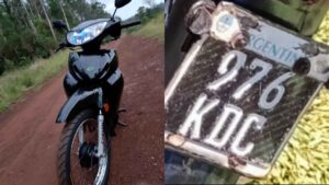 Robaron una motocicleta en Eldorado