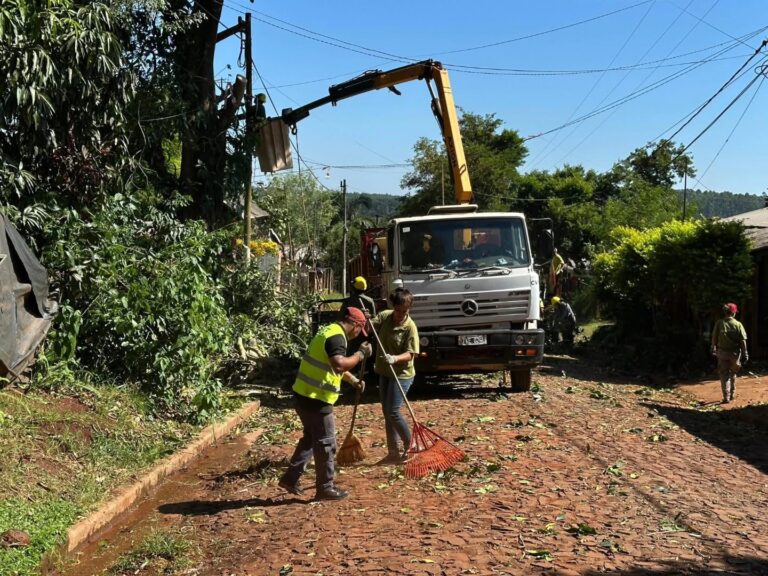Eldorado limpieza y mantenimiento cronograma del 27 al 30 de abril