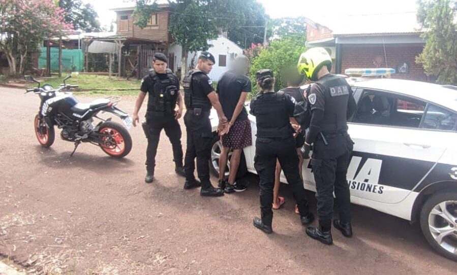 Operativo cerrojo en Eldorado permitió el arresto de una pareja