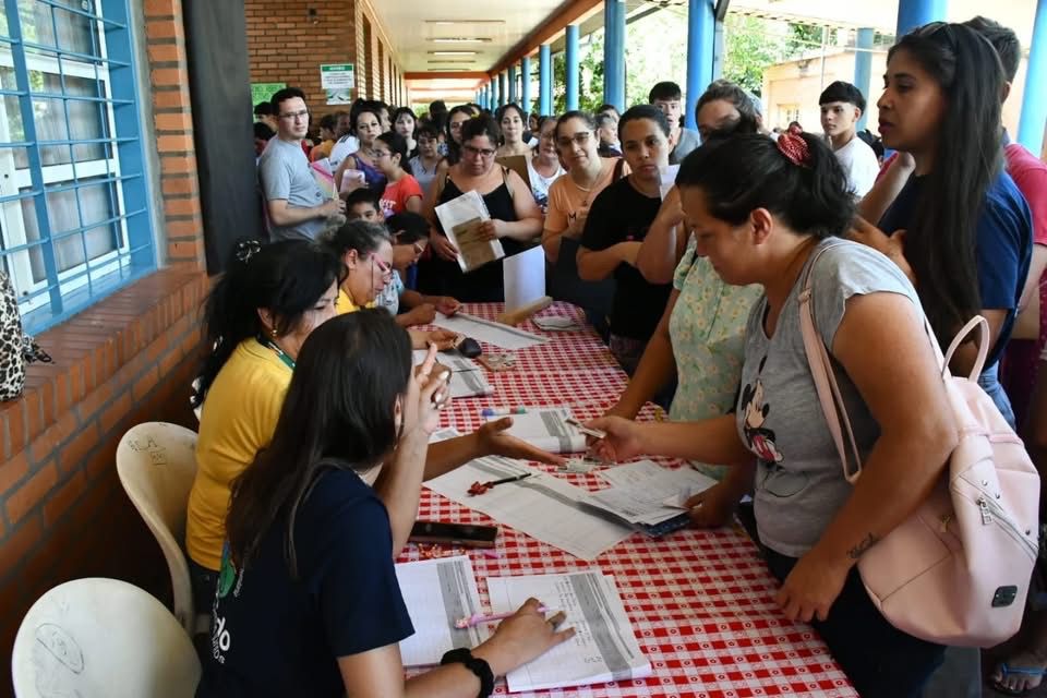 Operativo de Salud realizado en el Km 8 de Eldorado
