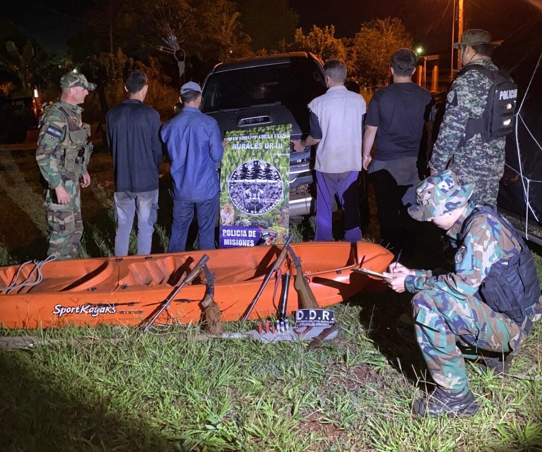 Santiago Liniers frustran presunta caza furtiva