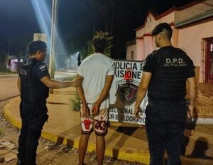 Detuvieron a un joven en Eldorado por violar otra vez una orden de restricción