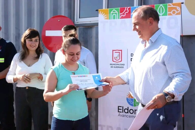Eldorado impulsa la Escuela Municipal de Manejo