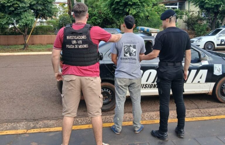 Fue detenido tras atacar a un hombre con un machete