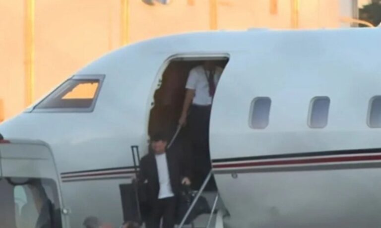 Messi llegó a la Argentina para sumarse a la Selección