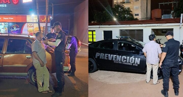 Oberá manejaba borracho y chocó