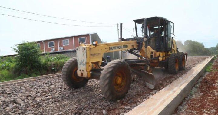 Preparación de suelo y obras en marcha en Eldorado
