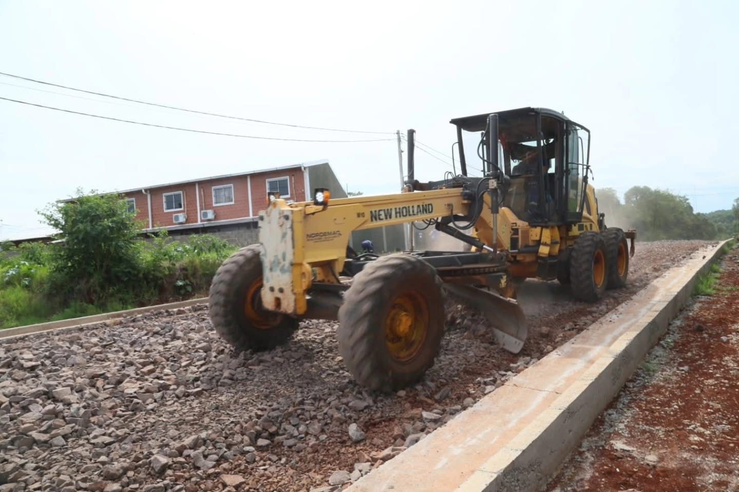 Preparación de suelo y obras en marcha en Eldorado