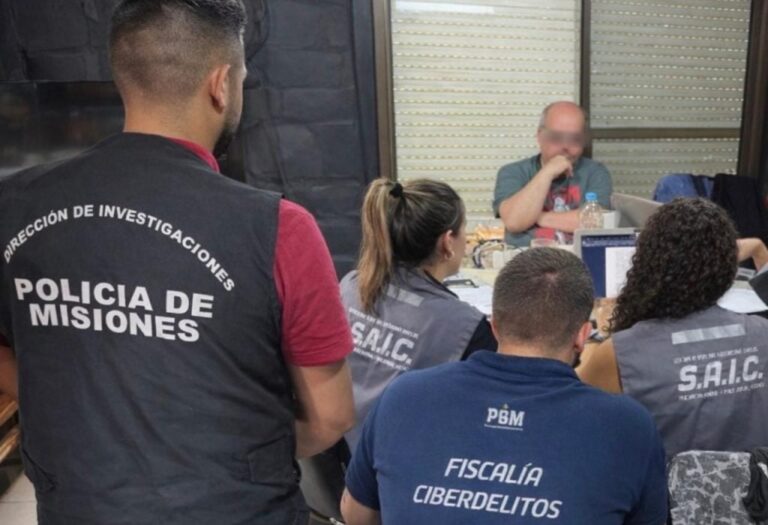 Operativo en Posadas con dos detenidos y 327 archivos MASI secuestrados
