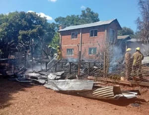 Permanece estable la niña herida en durante un incendio en 9 de Julio