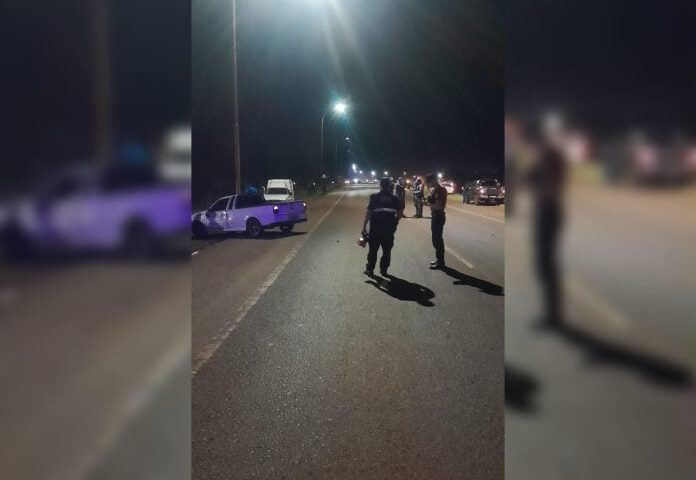 Un motociclista de 21 años murió en una triple colisión sobre la Ruta 14