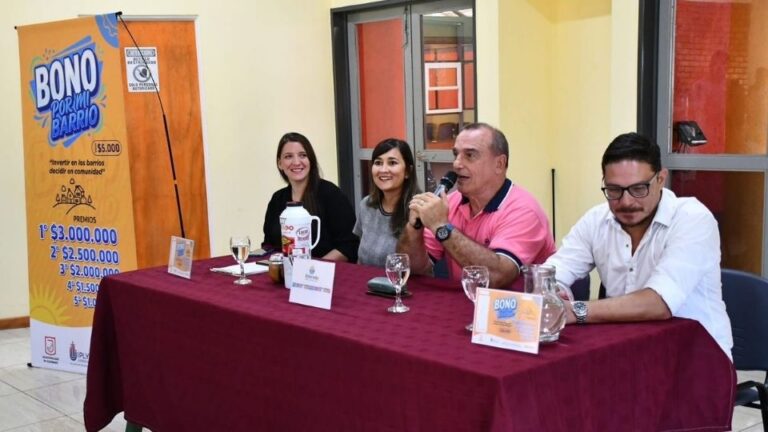 bono “Por mi Barrio” para financiar proyectos comunitarios en Eldorado