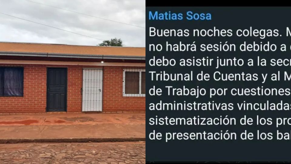 Concejo cerrado y sin balances crece la tensión en Colonia Delicia