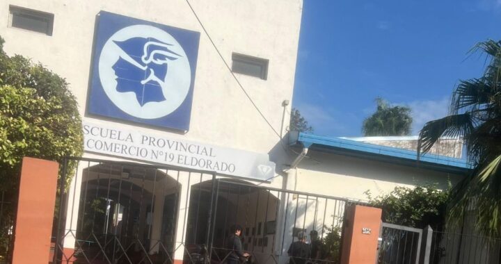 Desmienten la presencia de un alumno armado en la Escuela de Comercio 19 de Eldorado