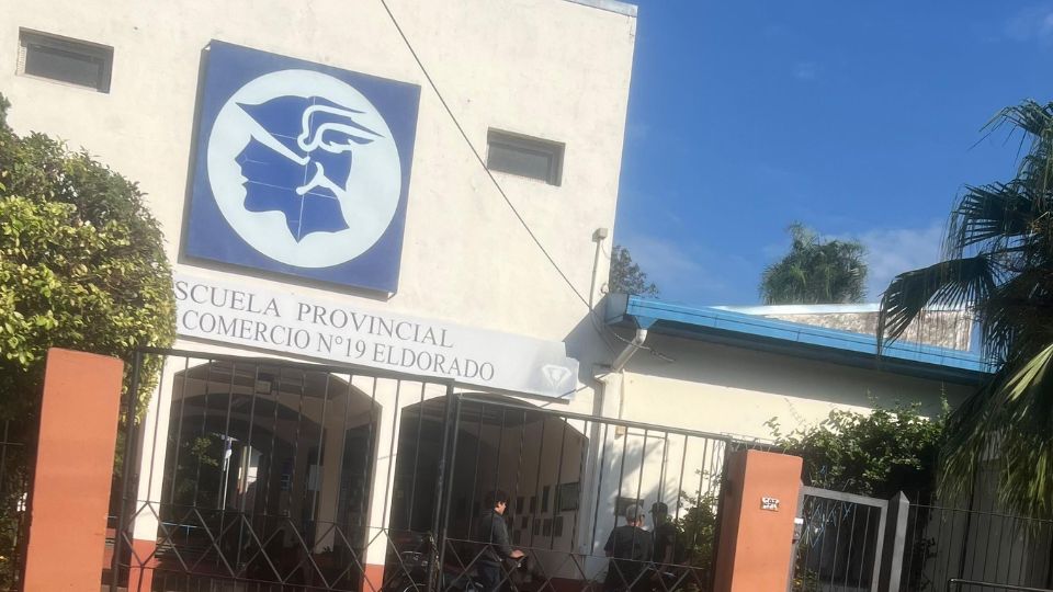Desmienten la presencia de un alumno armado en la Escuela de Comercio 19 de Eldorado