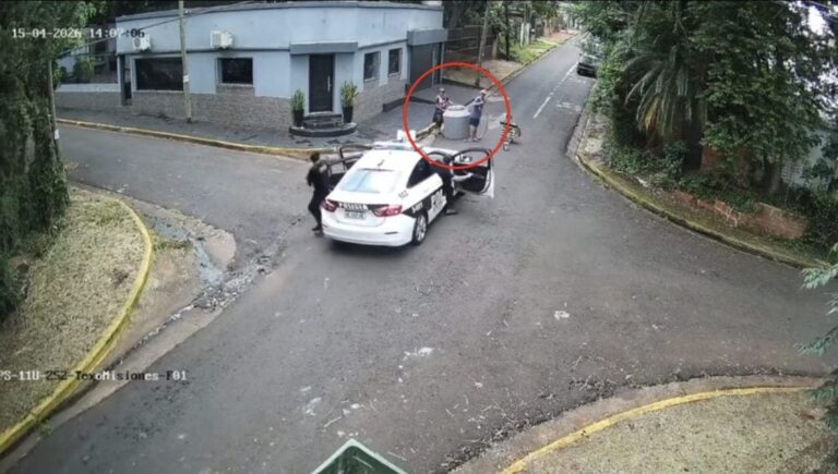 Detienen a 3 hombres en pleno robo de una vivienda