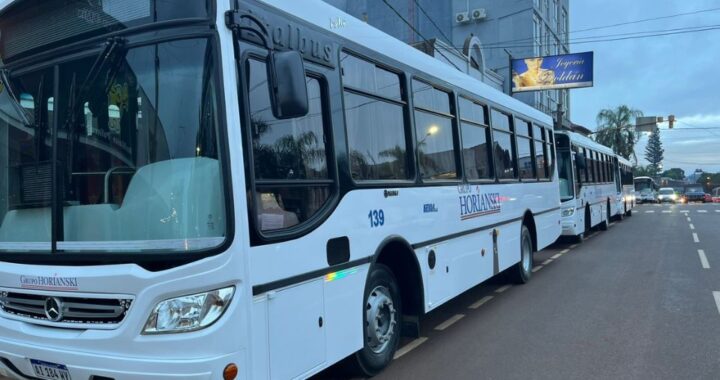 Eldorado da un salto histórico en transporte urbano incorporan 10 colectivos 0 km