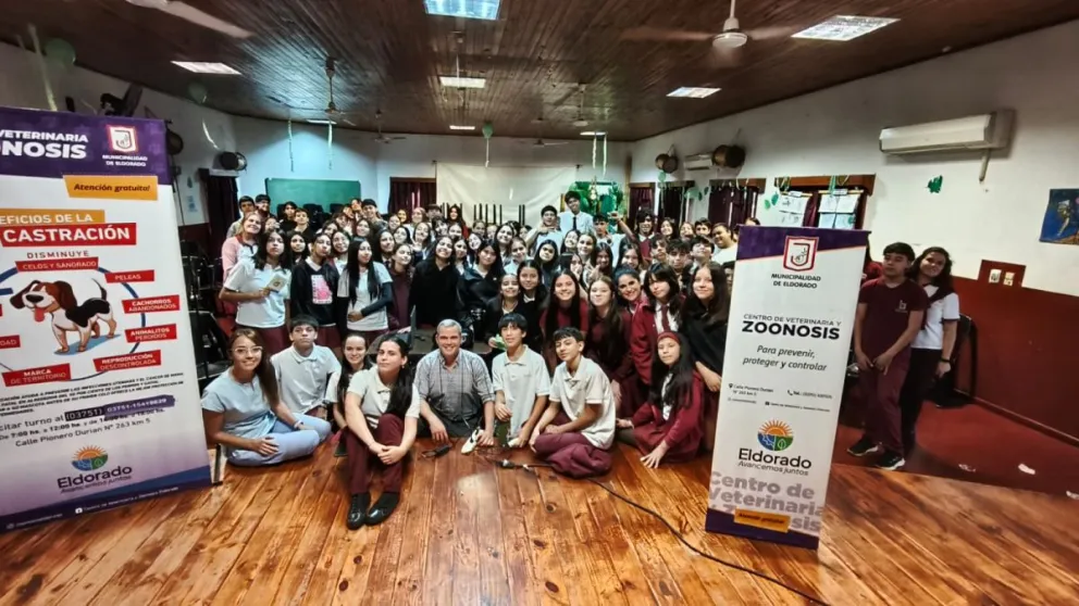 Eldorado promueve el cuidado animal con una charla por el Día del Animal