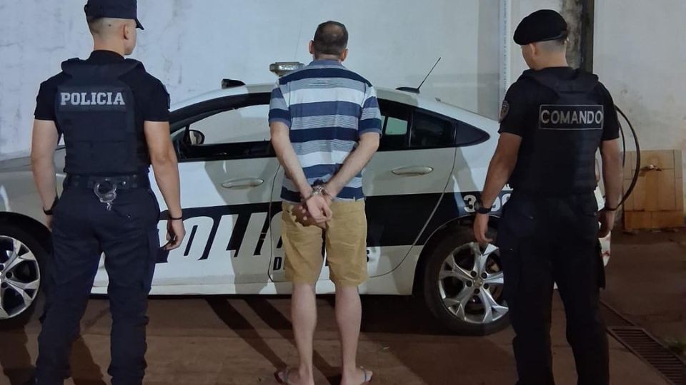 Eldorado un hombre terminó detenido por atacar y herir a su pareja