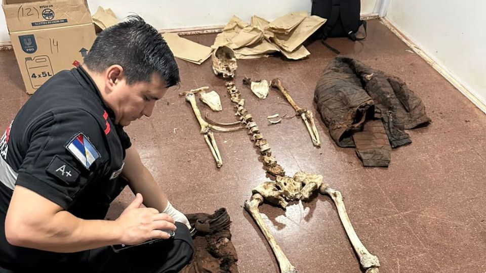 Hallaron restos óseos humanos en una zona de malezas y analizan su origen