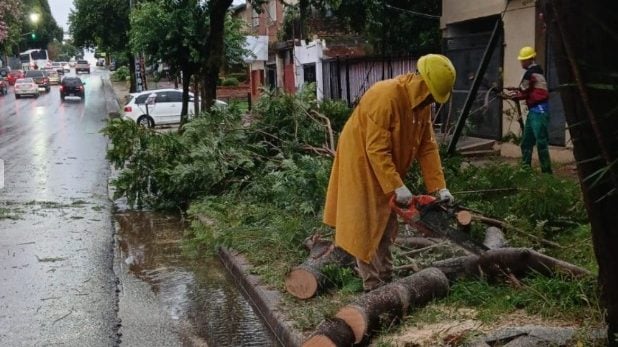 Misiones En varias localidades cayeron más 100 milímetros