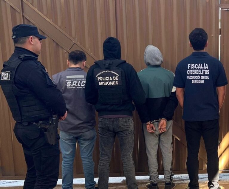 Operativo internacional en Misiones