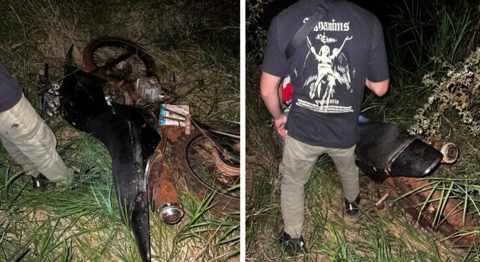 Persecución en zona rural terminó con una moto robada recuperada