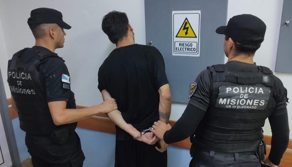 Recapturaron a un prófugo en Eldorado tras una intensa persecución