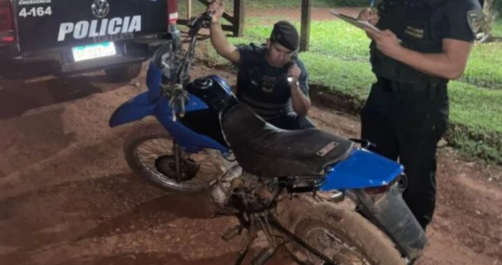 Recuperan motos robadas y secuestran otra adulterada en distintos operativos en Eldorado