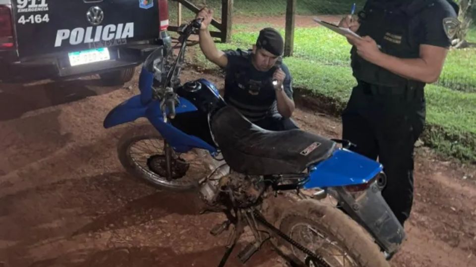 Recuperan motos robadas y secuestran otra adulterada en distintos operativos en Eldorado