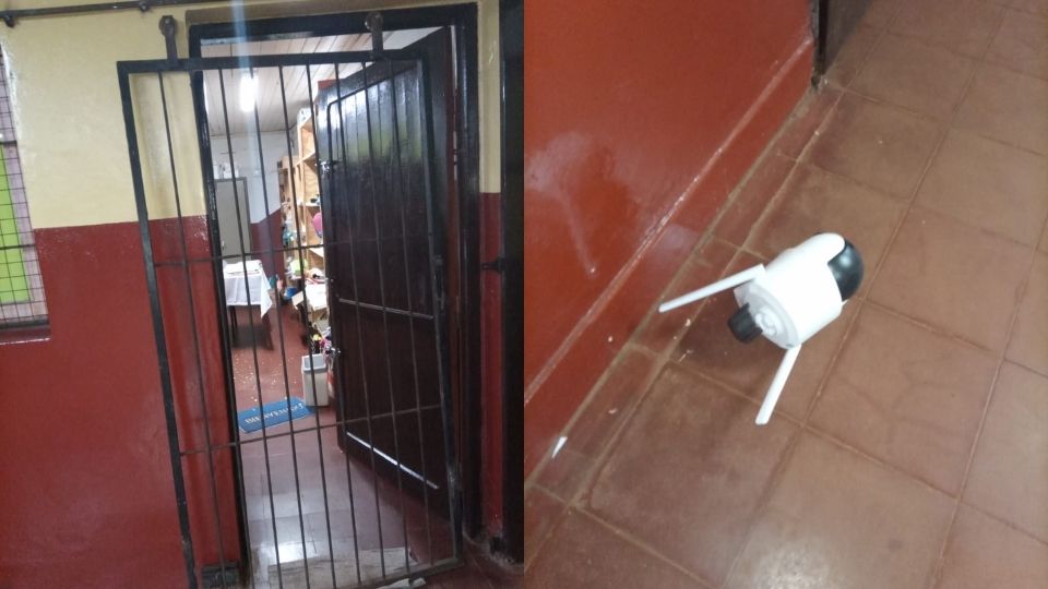 Robaron en la Escuela 668 de Eldorado