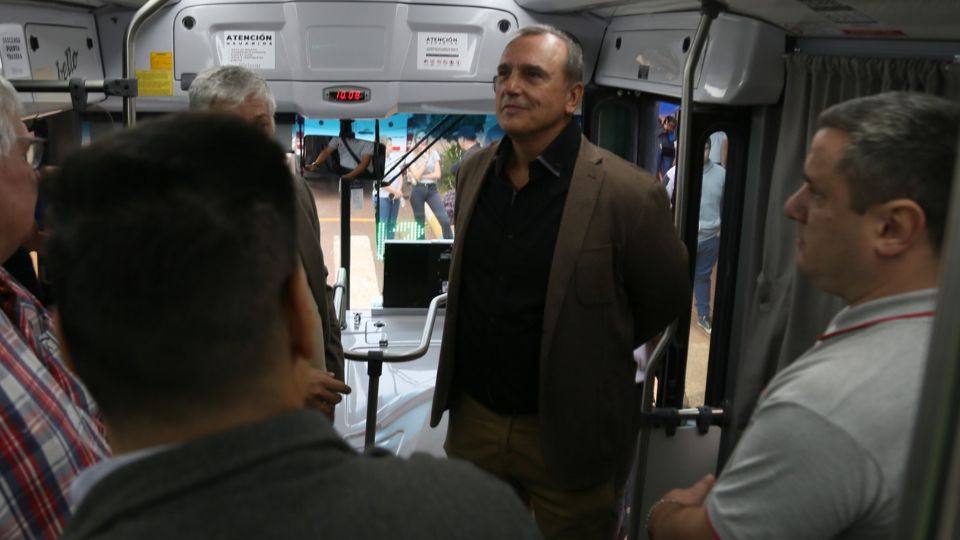 Rodrigo Pipo Durán destacó la llegada de 10 colectivos 0 km a Eldorado