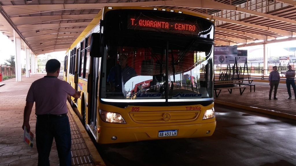 Se levantó el paro de colectivos en Posadas y el servicio comienza a normalizarse