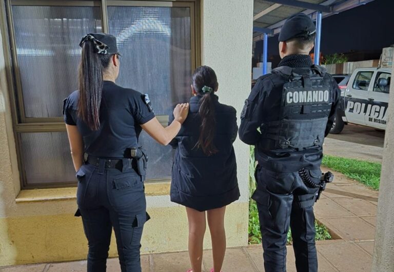 Una mujer fue detenida por agredir a su pareja