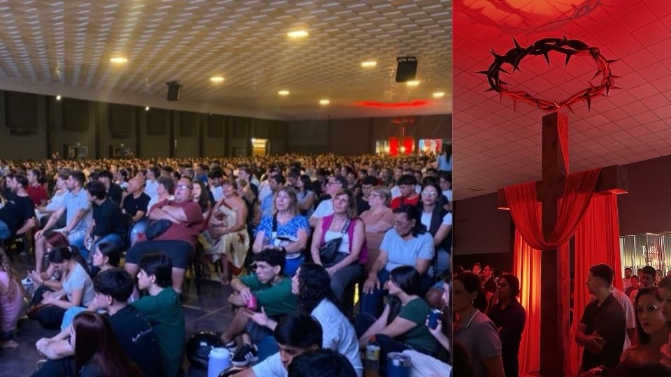 Miles de personas rindieron tributo a Jesús