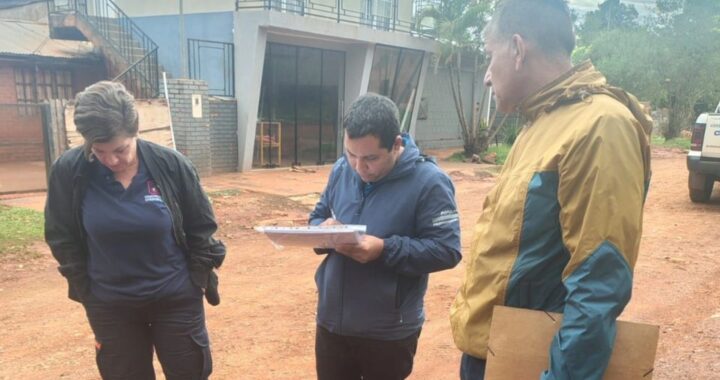 Avanza la regularización de tierras en el barrio Sarmiento de Eldorado