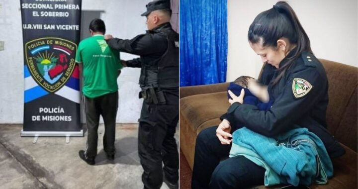 Detuvieron a un hombre que conducía borracho con sus 6 hijos