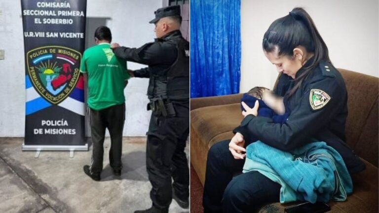 Detuvieron a un hombre que conducía borracho con sus 6 hijos