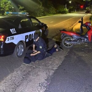 Detuvieron a un motociclista porque intimidaba apuntando con un arma falsa en Posadas
