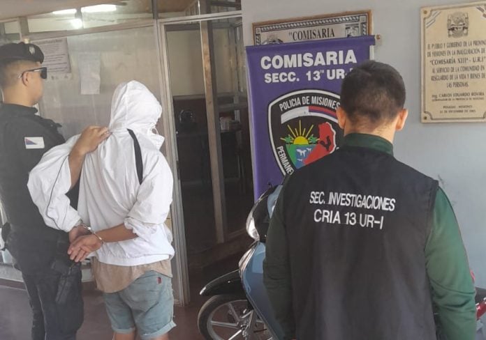 Detuvieron a un sospechoso y recuperaron una moto robada