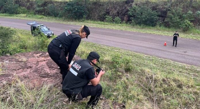 Hallaron a un hombre inconsciente y gravemente herido al costado de la Ruta Costera en Panambí